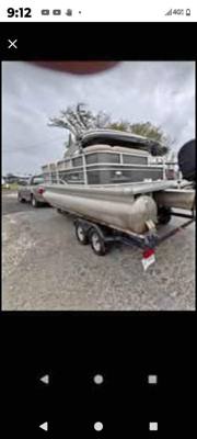 2017 Sun tracker 20 dlx which is 22 ft super nice