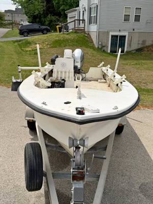 2007 Seahawk 200 side console boat w/2020 90 HP Honda motor / 792 hrs