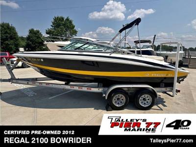 2012 Regal 2100
