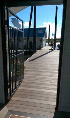Boat slips and Boatyard
