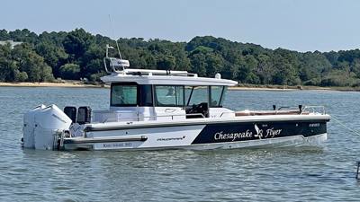 2023 Axopar 28 Cabin Wet Bar