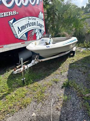 2000 Skidoo Boat