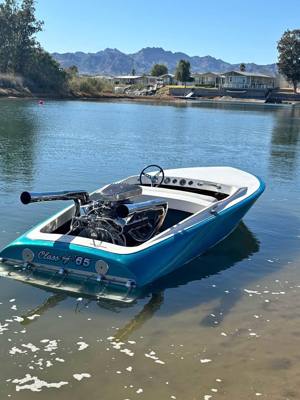 1965 Aqua Craft flat bottom v-drive