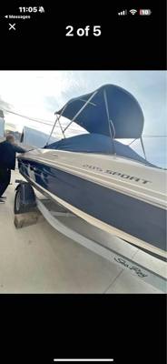 2008 Searay 20.5 Bow Rider with trailer.