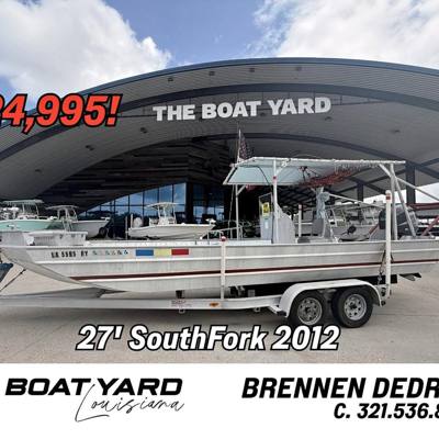2012 Southfork Aluminum Flat 27'