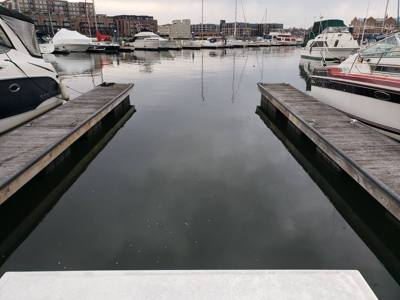 35' floating pier boat slip