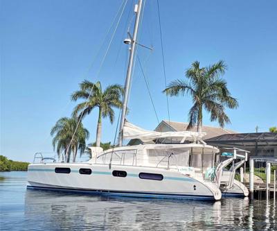 2012 Leopard 46 sailing catamaran 4 cabin