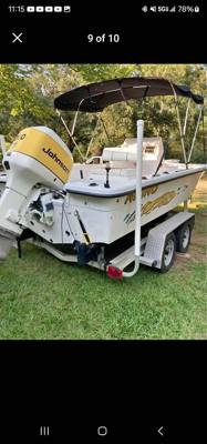 22ft rhino center console boat