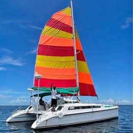35' Edel Catamaran Sailboat – Twin Volvo Diesels, New Sails, A/C – Ready to Cruise!