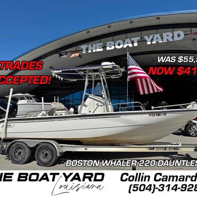 2007 Boston Whaler 220 Dauntless