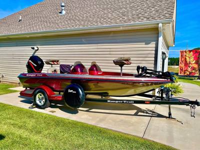 2002 Ranger 175vs dual console bass boat with 125 mercury